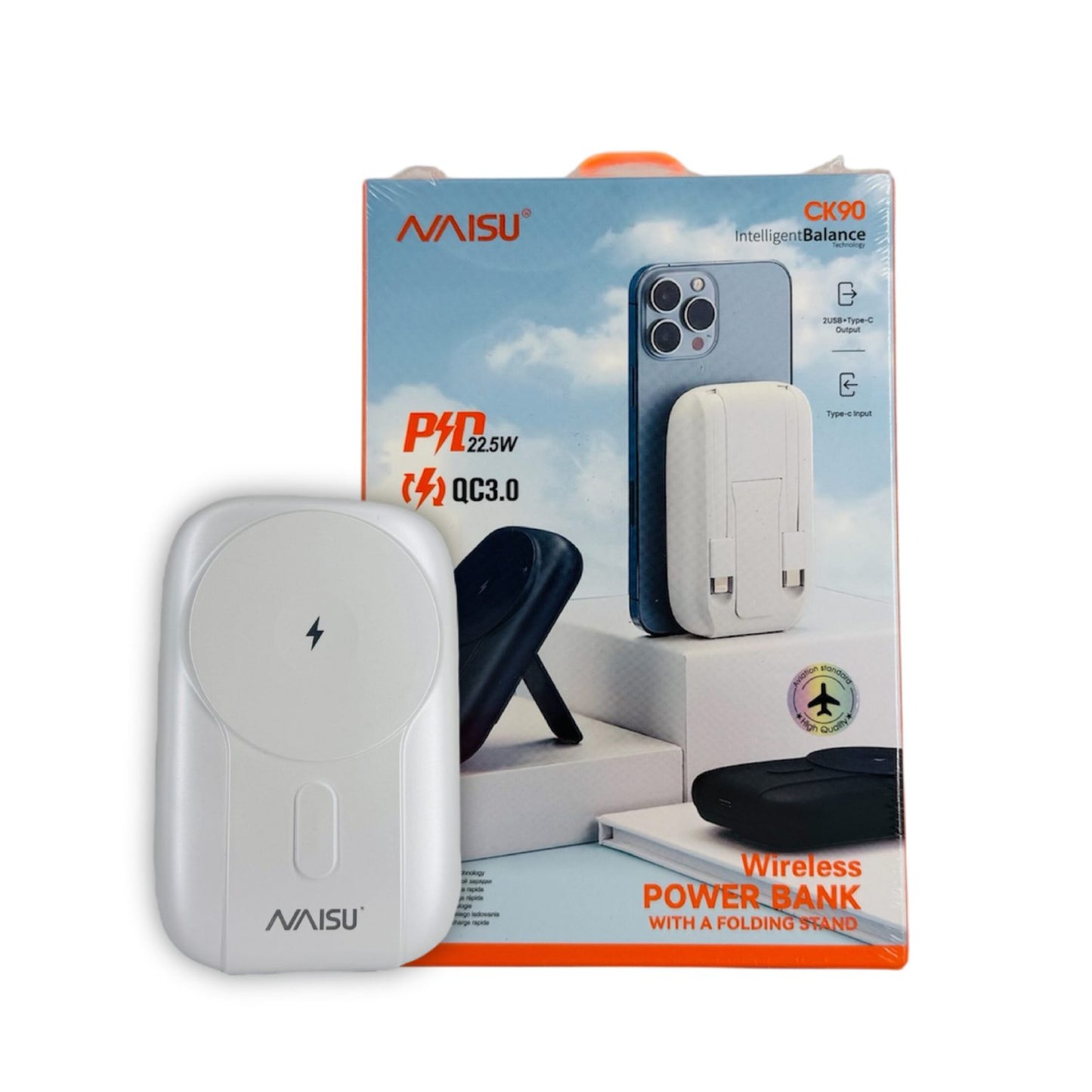 Power Bank Sans Fil Magnétique