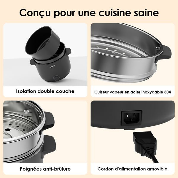 oraimo SmartCooker Cuisinière électrique 1000W 3L
