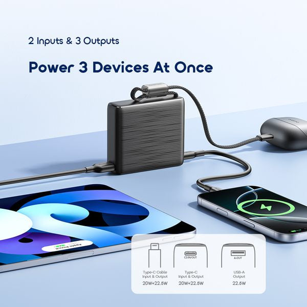 oraimo Batterie PowerNova L11 10000mAhBatterie externe 22,5 W