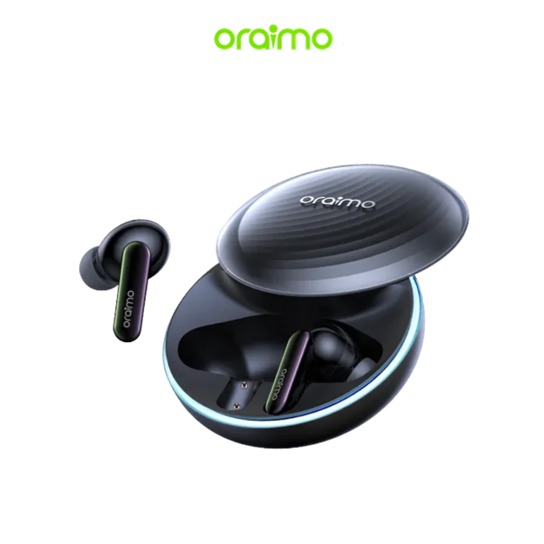 Oraimo Oraimo Écouteurs Bluetooth SpaceBuds Réduction Bruit OTW-630 - Personnalisable - Qualité Pure et filtrée