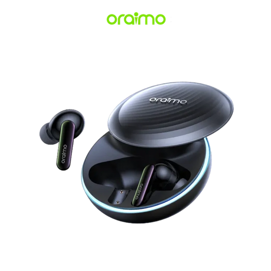 Oraimo Oraimo Écouteurs Bluetooth SpaceBuds Réduction Bruit OTW-630 - Personnalisable - Qualité Pure et filtrée