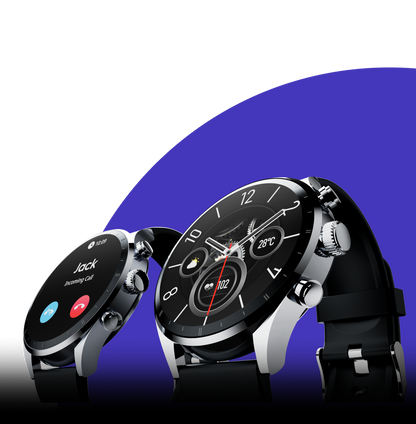 Tecno Watch Pro 2 Wp02 – Ip68 – 1,43″ Amoled – Appels Bluetooth – Moniteur De Santé – 110 Modes Sport