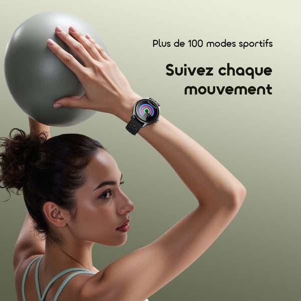 montre connectée oraimo Watch 6R anti-rayures