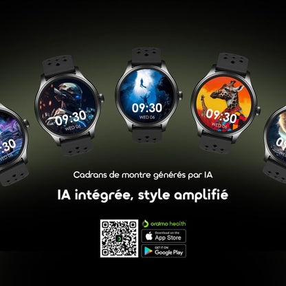 montre connectée oraimo Watch 6R anti-rayures