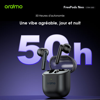 oraimo FreePods Neo Écouteurs sans fil ENC