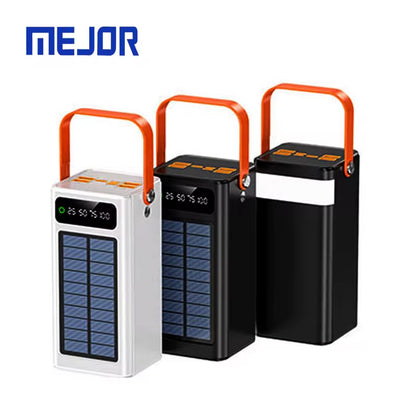 Banque d'alimentation 80000 Mah 22.5W câble intégré de charge ultra rapide, lumière de secours LED, banque d'alimentation à affichage numérique grand écran