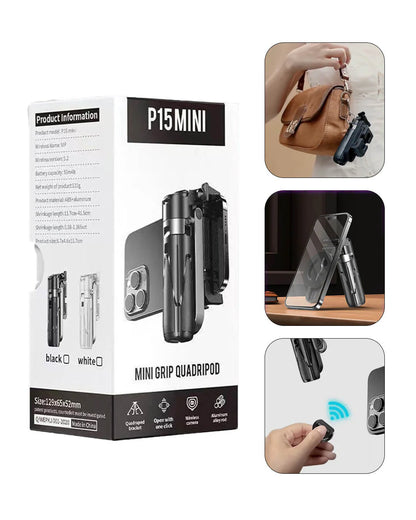 Trépied P15mini Selfie Stick Multifonction pour Smartphone