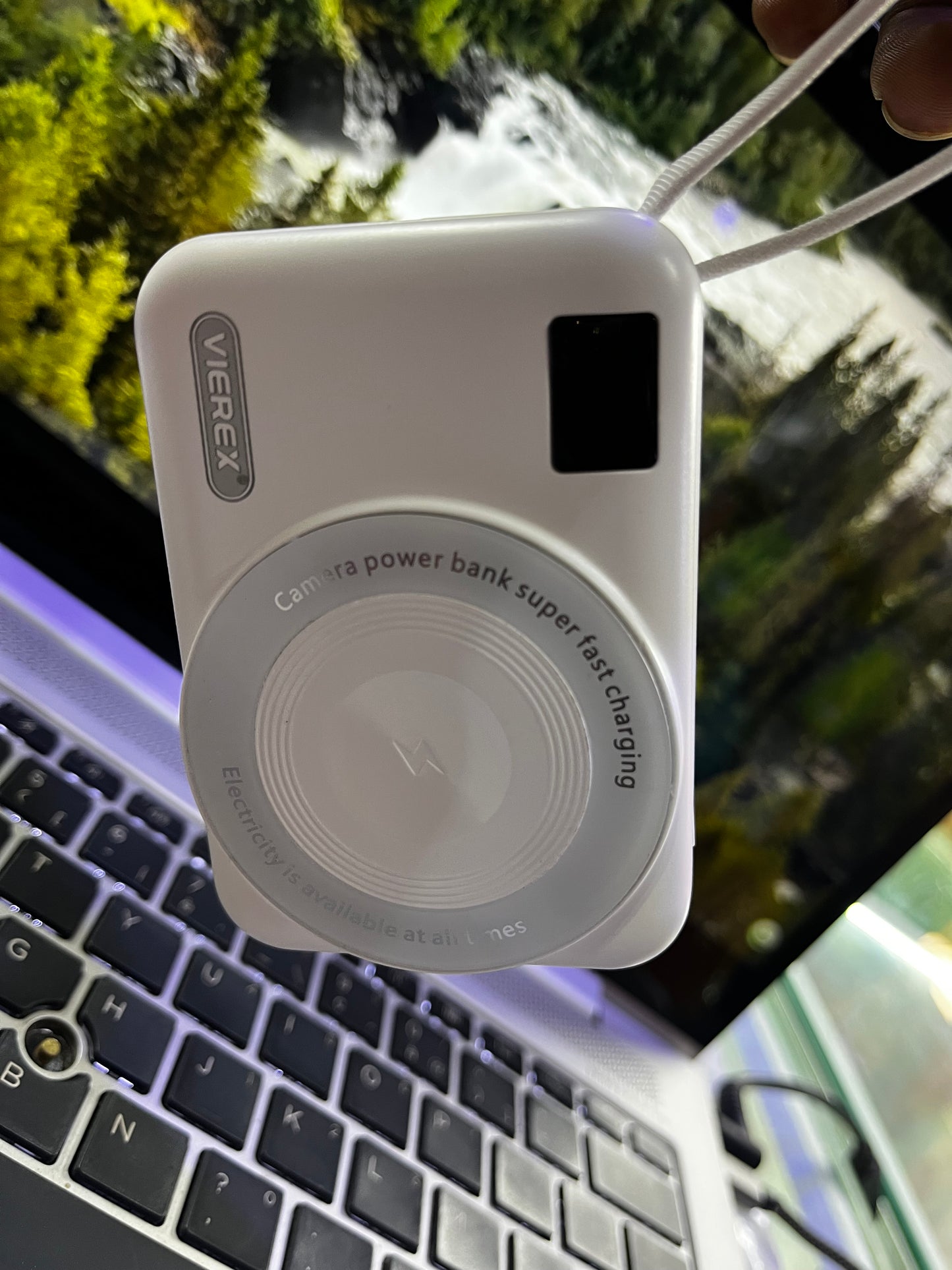 MINI POWER BANK MAGNÉTIQUE QI - 10000MAH - CHARGEUR SANS FIL