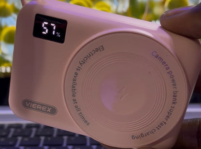 MINI POWER BANK MAGNÉTIQUE QI - 10000MAH - CHARGEUR SANS FIL