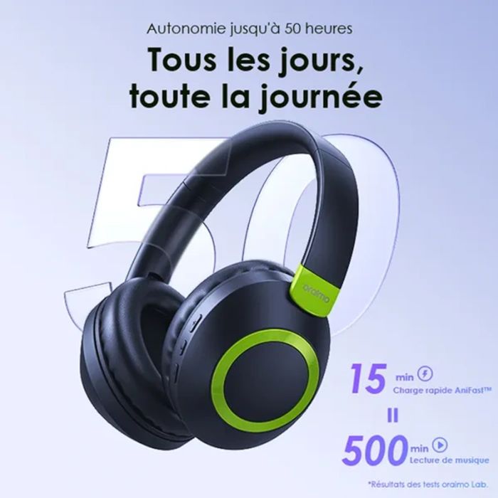 CASQUE SANS FIL ORAIMO OHP-610S - NOIR