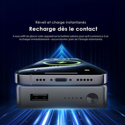 Batterie externe sans fil et filaire oraimo MagPower 15 10 000 mAh 38,5 W