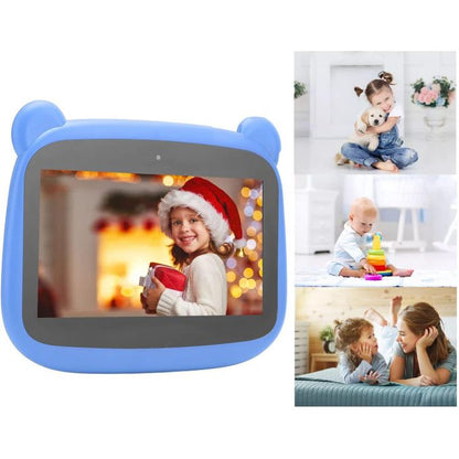 Tablette éducative Easyfun - Écran 7 pouces - 6 Go de RAM - 128 Go de ROM [Bleue