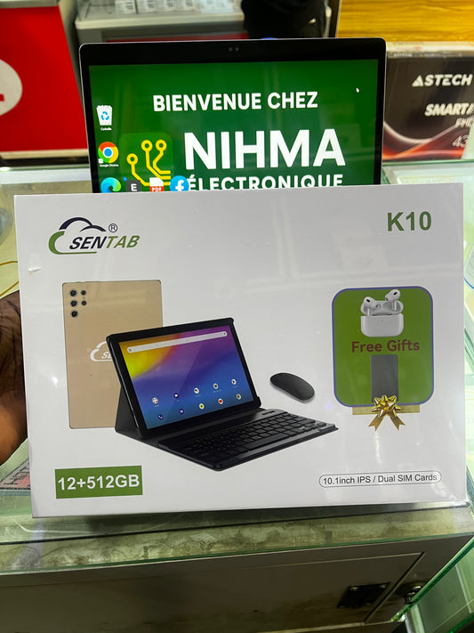 Tablette sentab -12+512Go