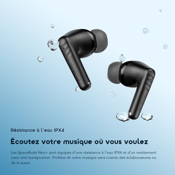 oraimo SpaceBuds Neo+ Écouteurs sans fil ANC Spatial Audio