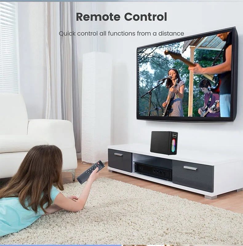 Enceinte Bluetooth AMAYA BD34 – Puissance & Ambiance RGB